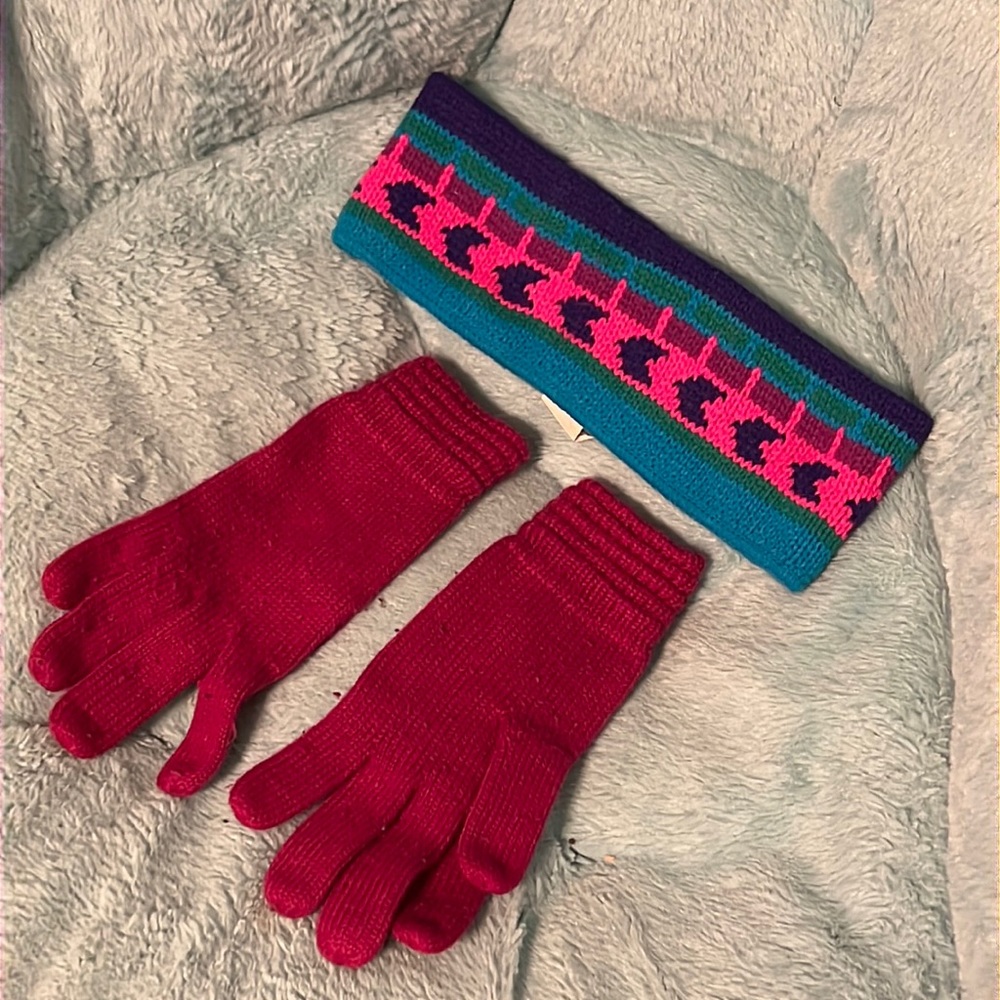 Glove and headband bundle